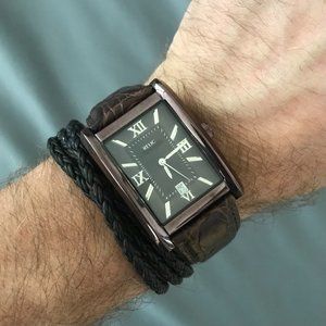 Relic by Fossil men's watch, leather strap